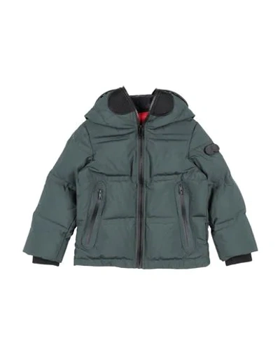 Ai Riders On The Storm Down Jackets In Dark Green