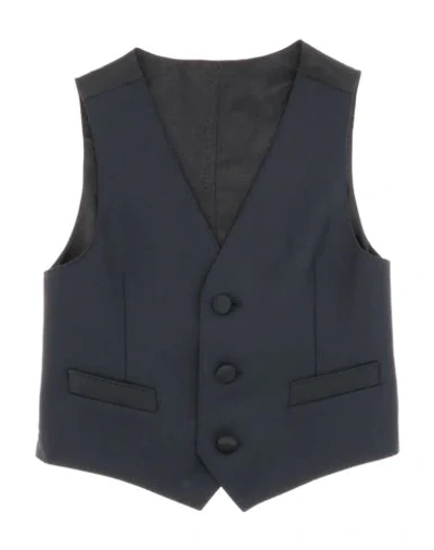 Dolce & Gabbana Kids' Vests In Dark Blue