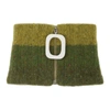 JW ANDERSON JW ANDERSON GREEN CHUNKY NECK BAND