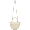 WANDLER WANDLER OFF-WHITE MINI HORTENSIA BAG