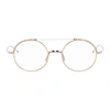 THOM BROWNE THOM BROWNE GOLD TB910 GLASSES