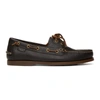 POLO RALPH LAUREN BROWN BOAT SHOE LOAFERS