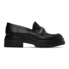 GIANVITO ROSSI GIANVITO ROSSI BLACK ARGO LOAFERS