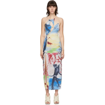 Ottolinger Ssense Exclusive Multicolor Strappy Dress In Ssenseprint