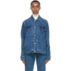 NANUSHKA NANUSHKA BLUE DENIM PAX JACKET