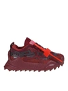 OFF-WHITE ODSY-1000 SNEAKERS IN RED
