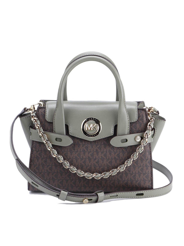 Michael Kors Carmen Extra Small Bag In Green ModeSens