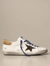 GOLDEN GOOSE SNEAKERS IN LEATHER AND SUEDE,11525567