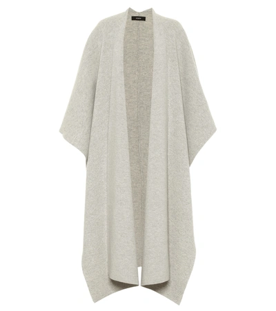 Joseph Wool-blend Kaftan In Grey