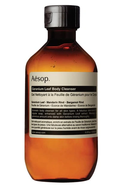 Aesop Geranium Leaf Body Cleanser, 6.8 oz In Cap