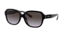 Coach Woman Sunglasses Hc8298u L1153 In Dark Grey Gradient