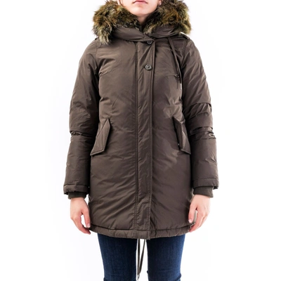 Canadian Women's Green Polyester Outerwear Jacket