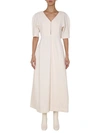 JIL SANDER JIL SANDER WOMEN'S WHITE DRESS,JSWR505904WR242500106 36