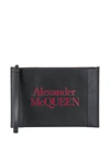 ALEXANDER MCQUEEN ALEXANDER MCQUEEN WOMEN'S BLACK POUCH,6330631X3H11000 UNI