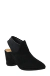 L'amour Des Pieds Oniella Bootie In Black Suede