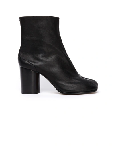 Maison Margiela Black Leather Tabi Boots