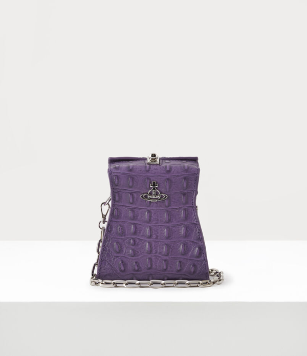Vivienne Westwood Kelly Mini Crossbody Bag Purple ModeSens