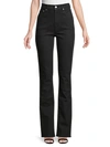Helmut Lang Femme High-rise Straight Jeans In Black
