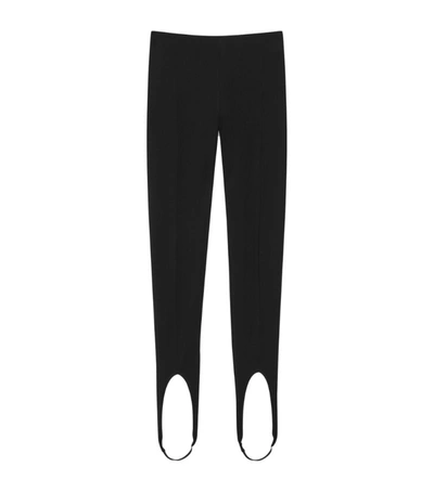 Saint Laurent Jersey High-rise Stirrup Leggings