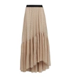 ALLSAINTS ALLSAINTS AUBREY HIGH-LOW MIDI SKIRT,15893651