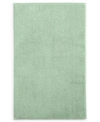 Hotel Collection Finest Elegance Luxury Turkish Cotton Tub Mat, 26" X 34", Exclusively At Macy's In Pale Aqua
