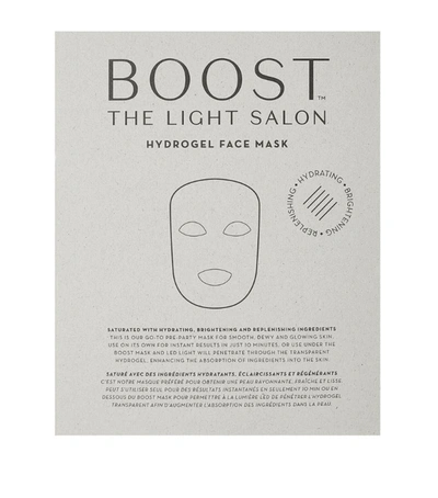 The Light Salon Boost Hydrogel Face Masks (set Of 3) In Colorless