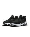 Nike Men's React Presto Running Sneakers From Finish Line In Black, Off Noir