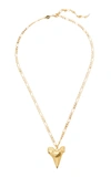 ANNI LU WOMEN'S PROTECT ME 18K GOLD-PLATED PENDANT NECKLACE,829868