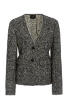 JOSEPH WOMEN'S JERANNE WOOL-BLEND BOUCLÃ© TWEED BLAZER TOP,825445