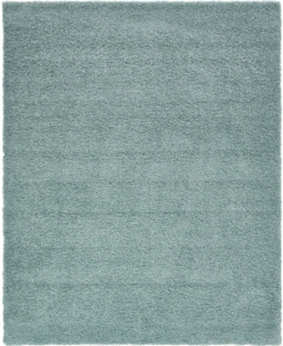 Bridgeport Home Closeout! Bayshore Home Exact Shag Exs1 8' X 10' Area Rug In Light Slat