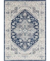 ABBIE & ALLIE RUGS TIVA TIV-2318 NAVY 2'7" X 7'3" RUNNER AREA RUG