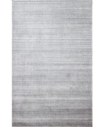 Bb Rugs Forge M144 5'6" X 8'6" Area Rug In Silver