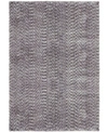 Jennifer Adams Home Closeout! Orian Cotton Tail Solid Gray 5'3" X 7'6" Area Rug In Gray