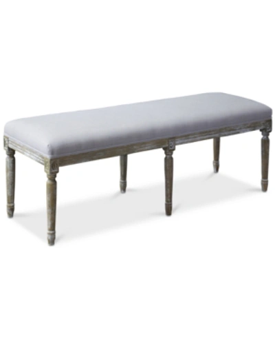 Furniture Bordon French Bench In Beige