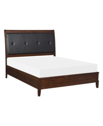 Furniture Norhill Sleigh Bed - Queen In Brown