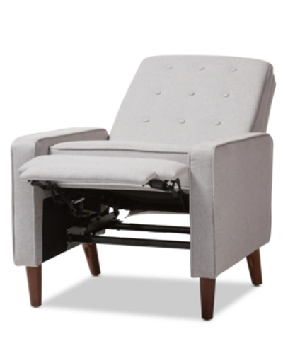 Furniture Mathias Lounge Chair In Light Grey