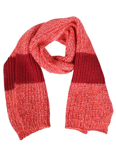 Golden Goose Angela Scarf In Tango Red