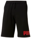 PUMA MEN'S LOGO FLEECE SHORTS