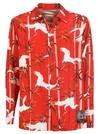 Buscemi Bird Print Shirt In As Sample