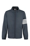 THOM BROWNE TECHNO NYLON WINDBREAKER-JACKET,11526572