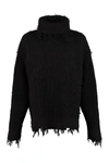 MONCLER 2 MONCLER 1952 - RIBBED TURTLENECK jumper,9F70400A9449 999