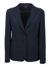 Aspesi Classic Blazer In Navy