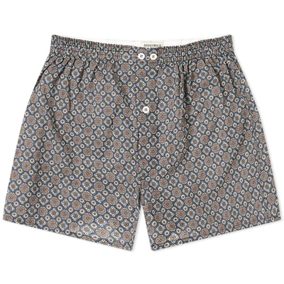 Anonymous Ism Bandana Patchwork Boxer Short In Blue