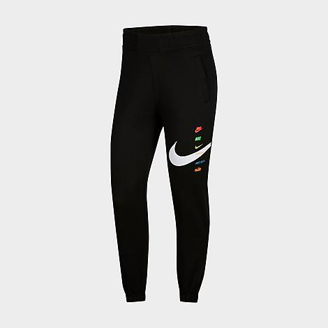 swoosh fleece jogger pants