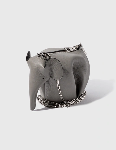 Loewe Elephant Pouch In Smoke