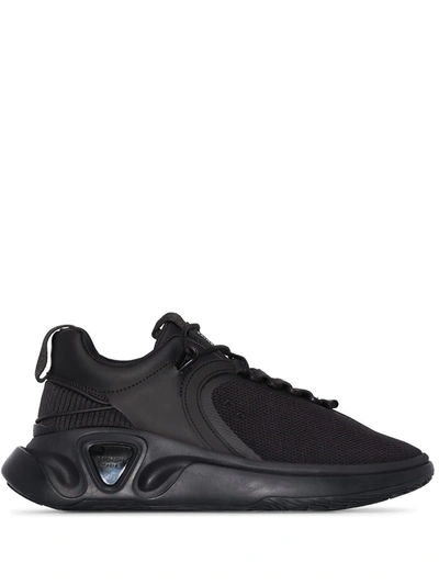 Balmain Black B-runner Mesh And Nylon Sneakers