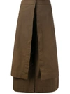 LEMAIRE LAYERED A-LINE SKIRT