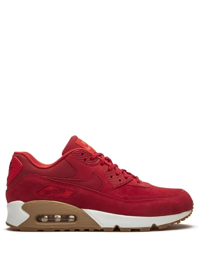 Nike Air Max 90 Trainers In Red