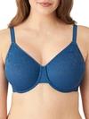 Wacoal Visual Effects Minimizer Bra 857210, Up To H Cup In Ensign Blue