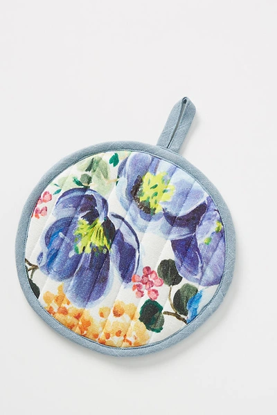 Anthropologie Mimi Pot Holder In Purple